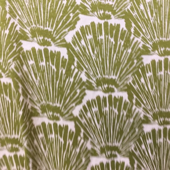 White Stuff Rockpool Dress in Grassy Green Shell Print - Picture 9 of 11